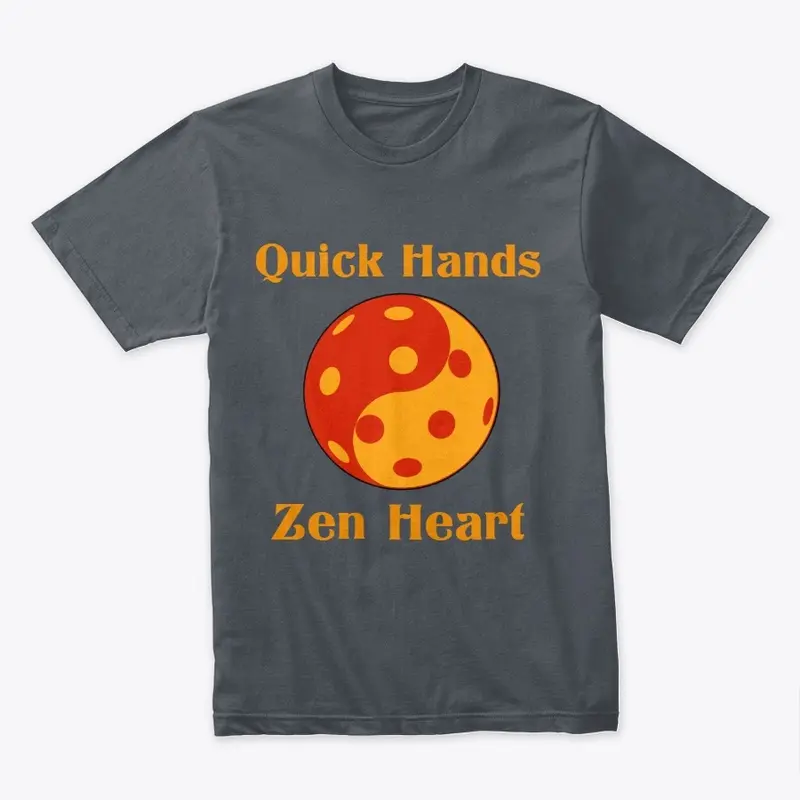 Quick hands Zen heart tee Dark Colors