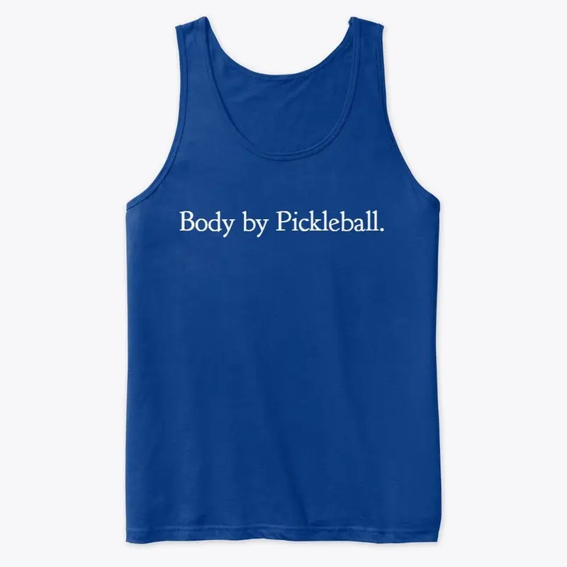 Body by Pickleball Sentence Dark Colors