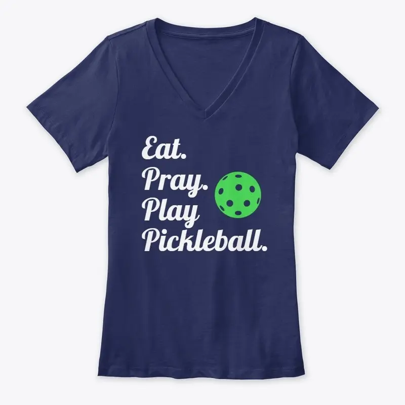 Eat. Pray. Play PB Tops Dark Colors