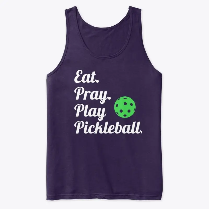 Eat. Pray. Play PB Tops Dark Colors