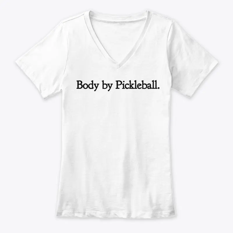 Body by Pickleball Sentence Light Colors