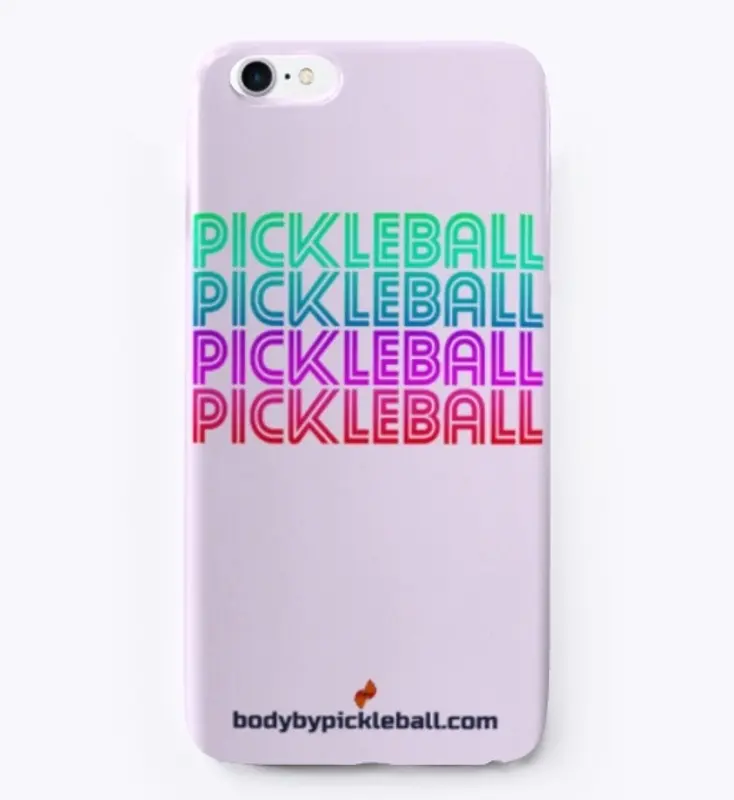 Pickleball Retro Tops Light Colors