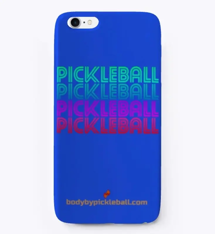 Pickleball Retro Tops Dark Colors