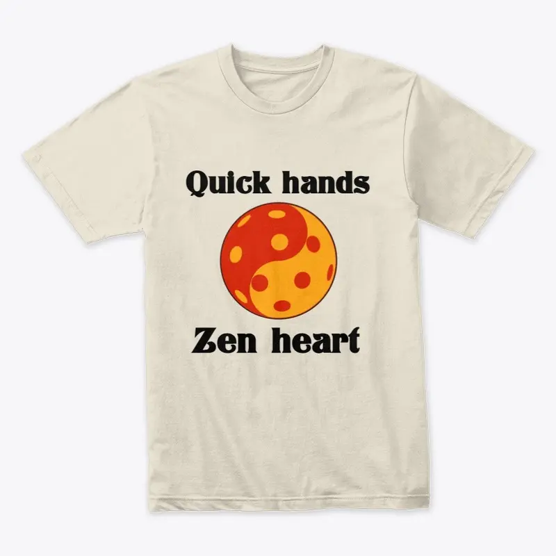 Quick hands Zen heart tee