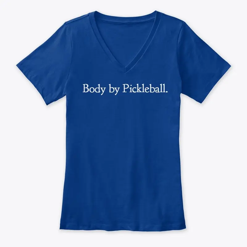 Body by Pickleball Sentence Dark Colors