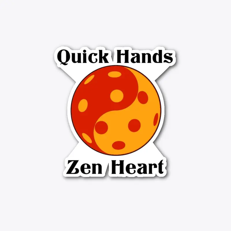 Quick hands Zen heart tee Dark Colors