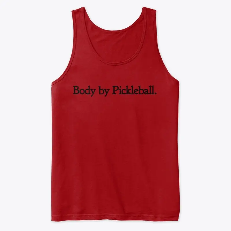 Body by Pickleball Sentence Light Colors