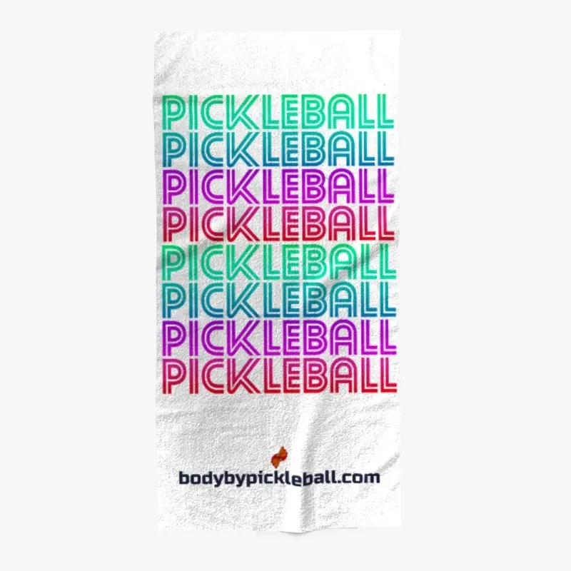 Pickleball Retro Tops Light Colors