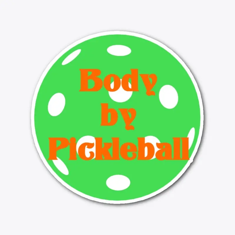 Body by Pickleball Sentence Light Colors